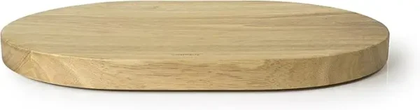 Gripperwood Beechwood Concave Oval Carving Board