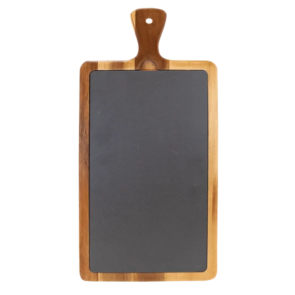 Acacia Wood/Slate Paddle Board