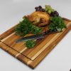 Edge Grain Teak Extra Large Carving Board - Image 2
