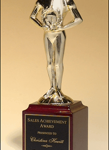 Cast Metal Classic Achiever Figure