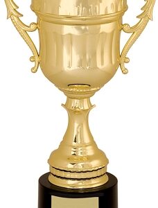 Gold Plastic Completed Cup Trophy