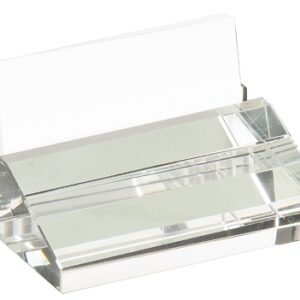 2 1/2 x 4 Crystal Business Card Holder