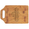 Natural Bamboo Cutting Board with Handle - Image 4