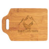 Natural Bamboo Cutting Board with Handle - Image 3