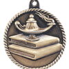Lamp of Knowledge High Relief Medals