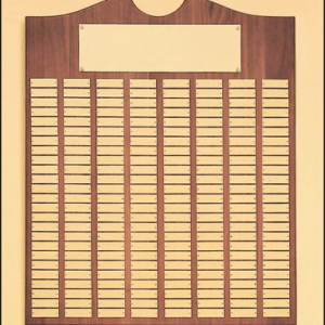 Roster Series Perpetual Plaque