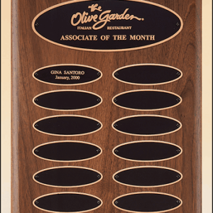 Perpetual Plaque with 12 Elliptical Plates