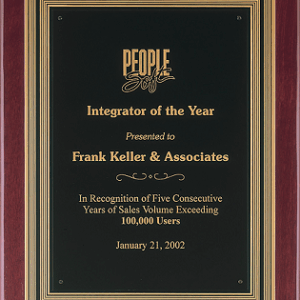 Piano Finish Plaque