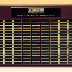 Roster Series Perpetual Plaque
