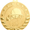 2-3/4"  Starbrite Medal - Basketball