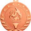 2-3/4" Starbrite Medal - Victory Torch - Image 3