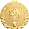 2-3/4" Starbrite Medal - Victory Torch