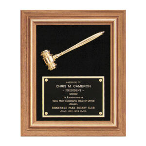 Gavel Plaques