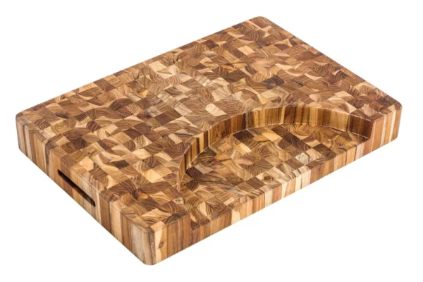 Butcher Block Extra Thick with a Cutout for Plates - Image 2