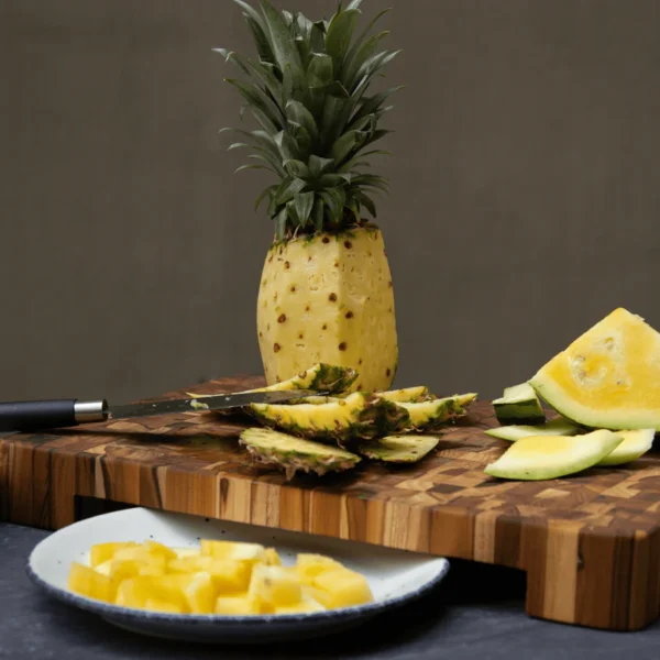 Butcher Block Extra Thick with a Cutout for Plates - Image 3
