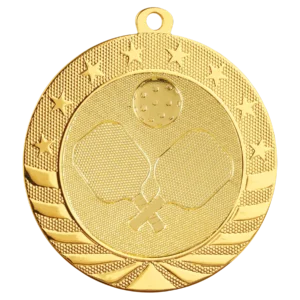 2 3/4" Pickleball Starbrite Medal